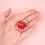 Miniature : Mini pince à cheveux - Tomate cerise