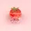 Miniature : Mini pince à cheveux - Tomate cerise