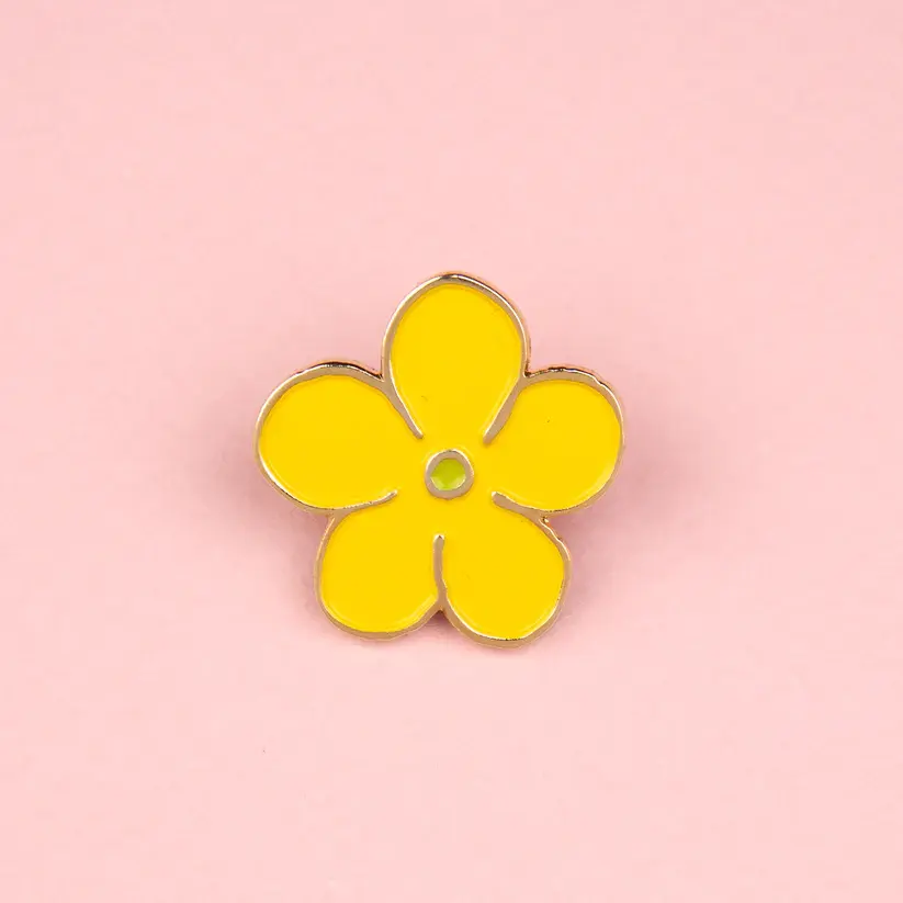Pin's Bouton d'or