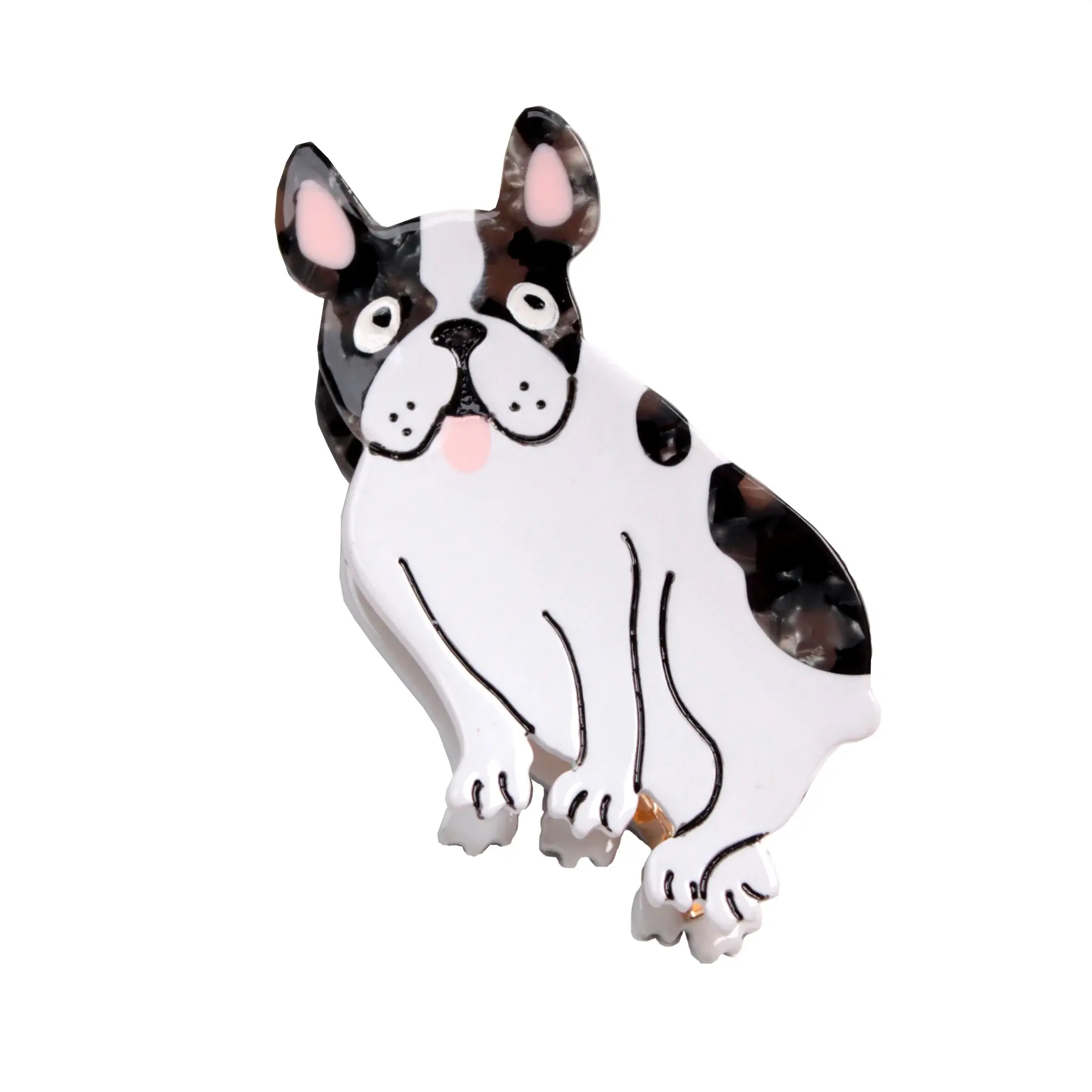 Pince à Cheveux - Bouledogue