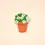 Miniature : Pin's Pot de fleurs