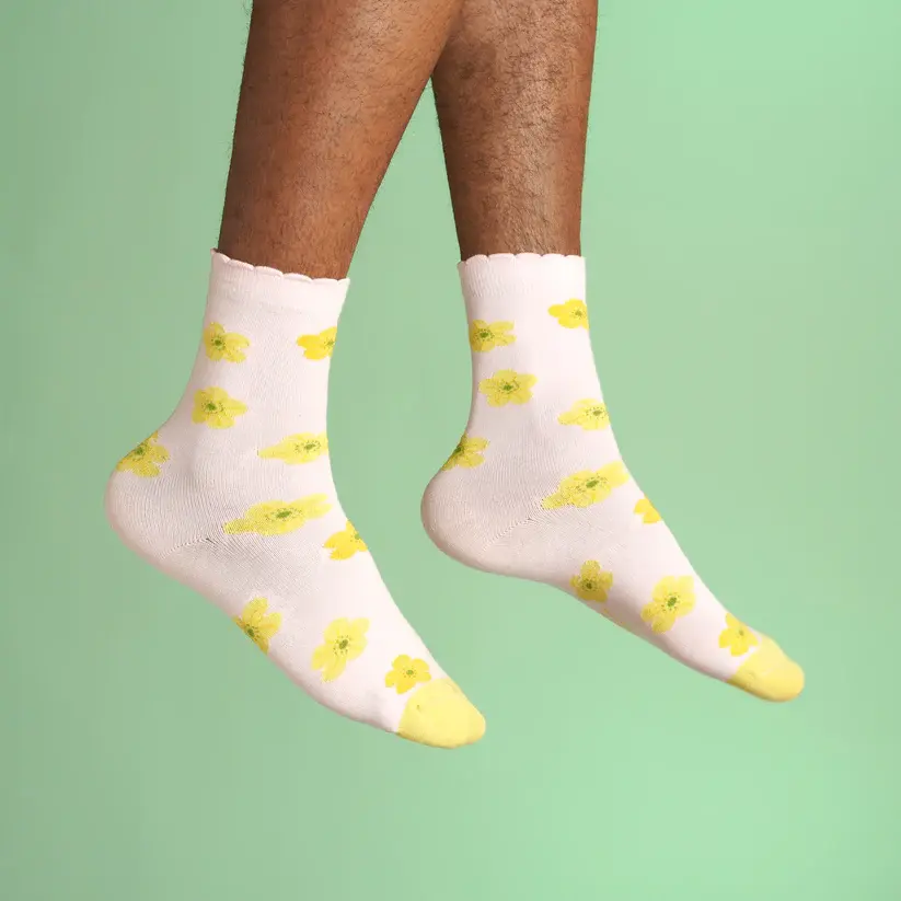 Chaussettes Bouton d'or