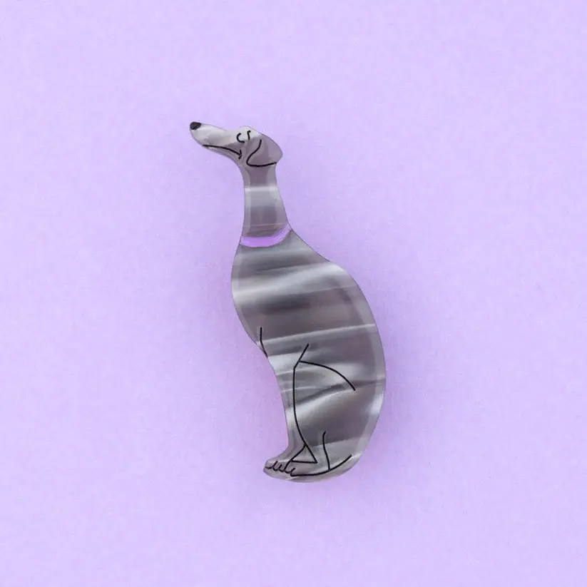 Barrette à Cheveux - Lévrier