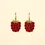 Miniature : Boucles d'Oreilles Framboise