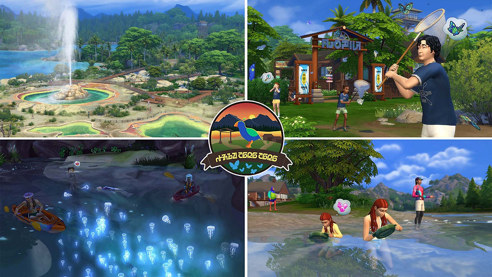 🌍 The Sims 4 Adventure Awaits: Discover Gibbi Point – New World & Features