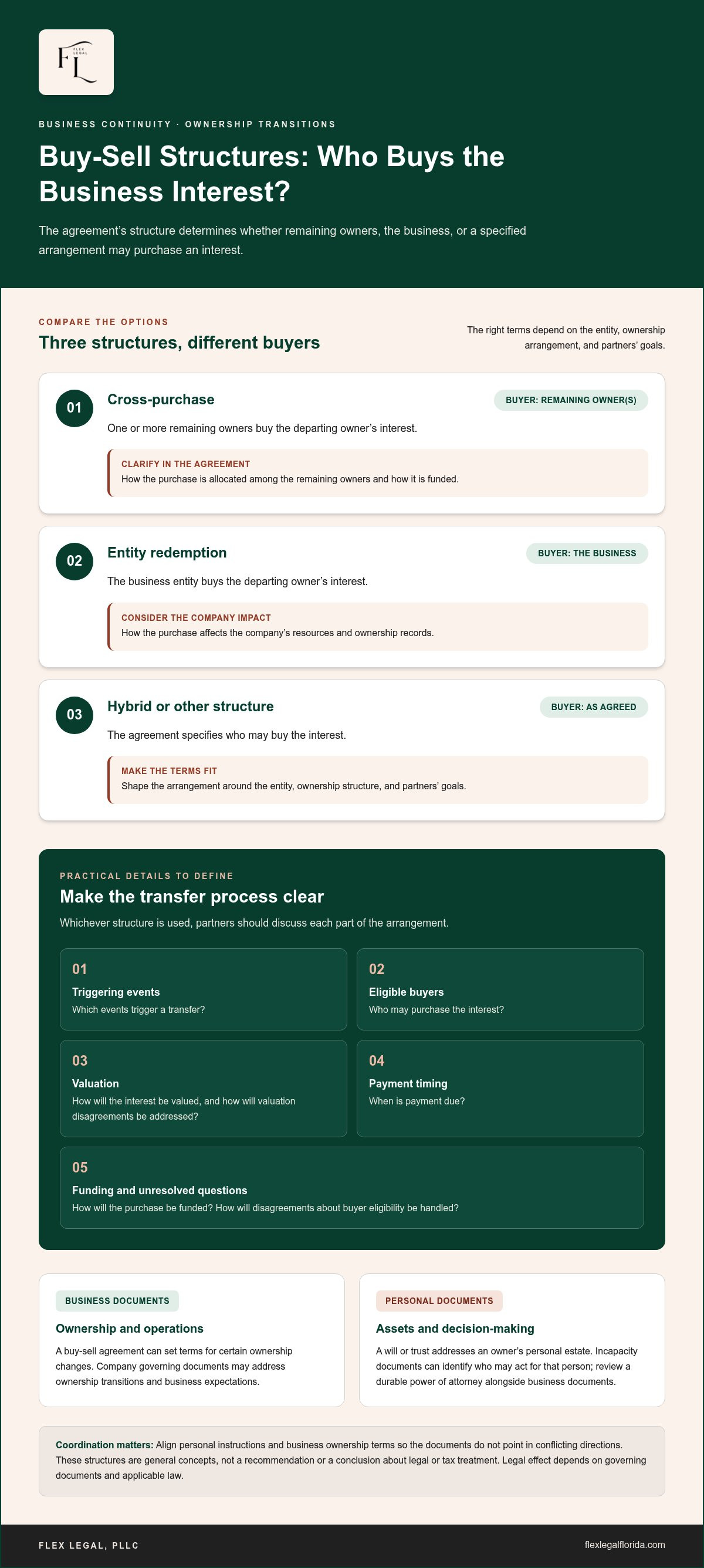 Estate planning for business partners Florida