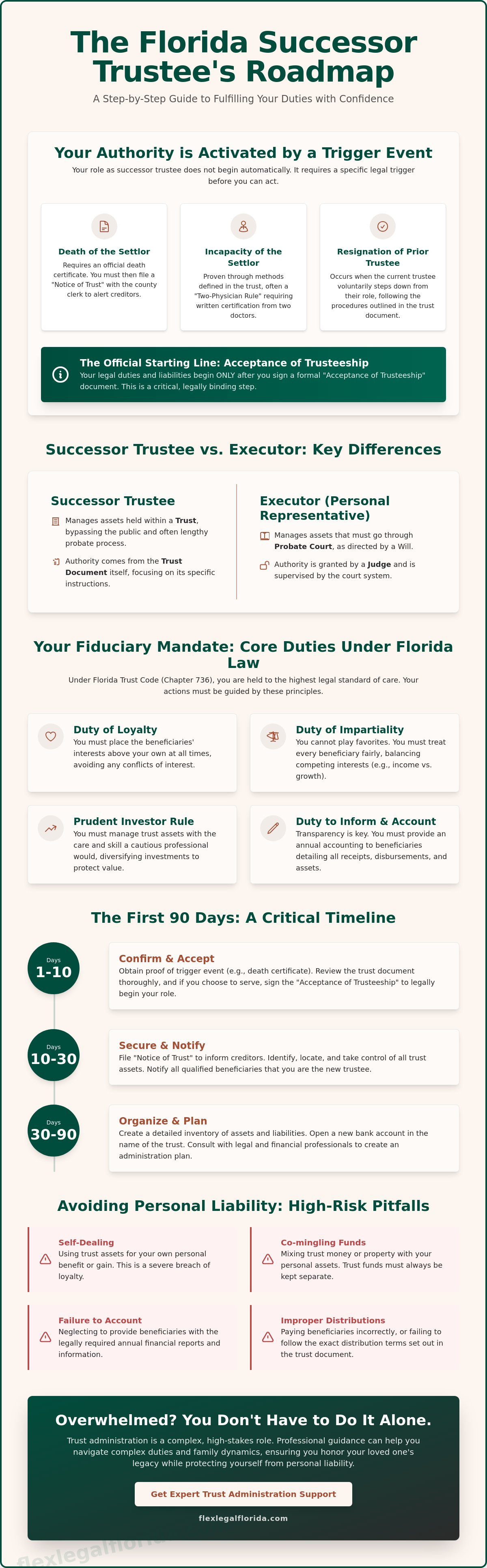 Duties of a successor trustee in Florida