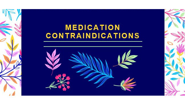 Medication Contraindications Seminar