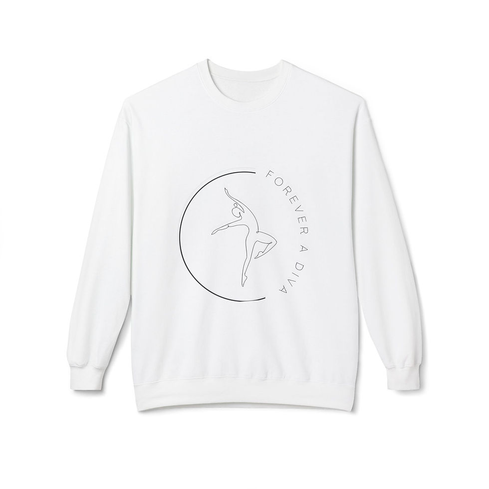 Thumbnail: Crewneck Sweatshirt — 'Forever a Diva' 