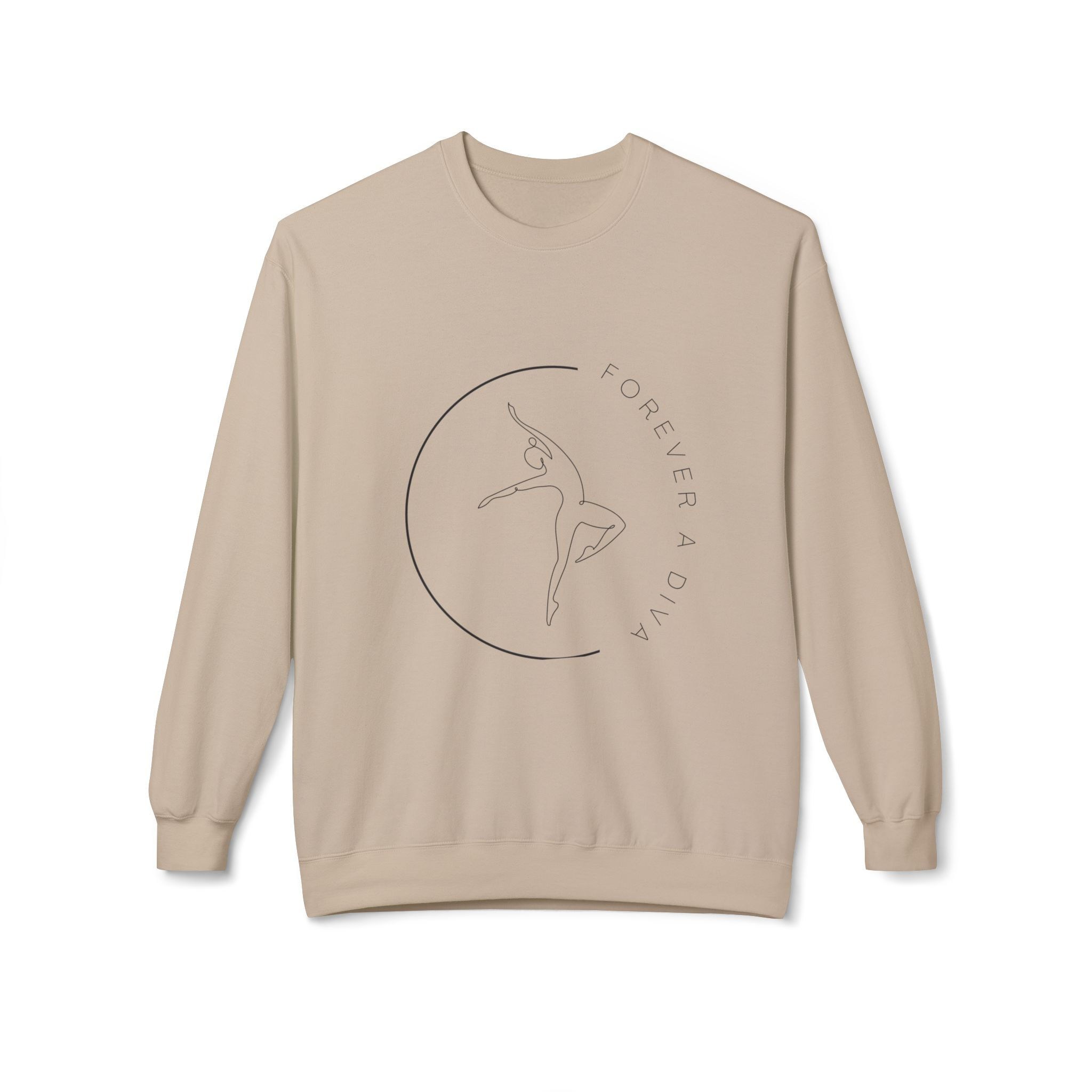Crewneck Sweatshirt — 'Forever a Diva'