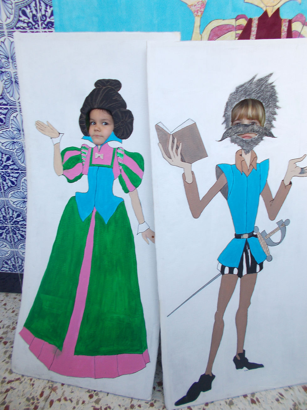 Dulcinea y Don Quijote