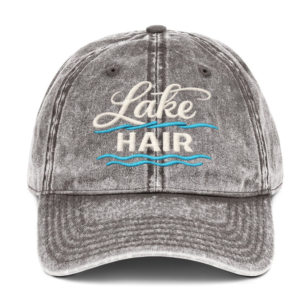 Lake Hair Vintage Dad Hat