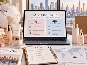 launch a beauty brand in the us