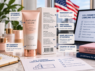 Cosmetic Labeling Requirements