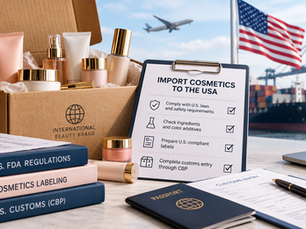 import Cosmetics to the USA