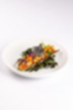 scheermes met gamba en XO saus