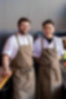 levi bunt en mike tsang, chefs bij restaurant O&O