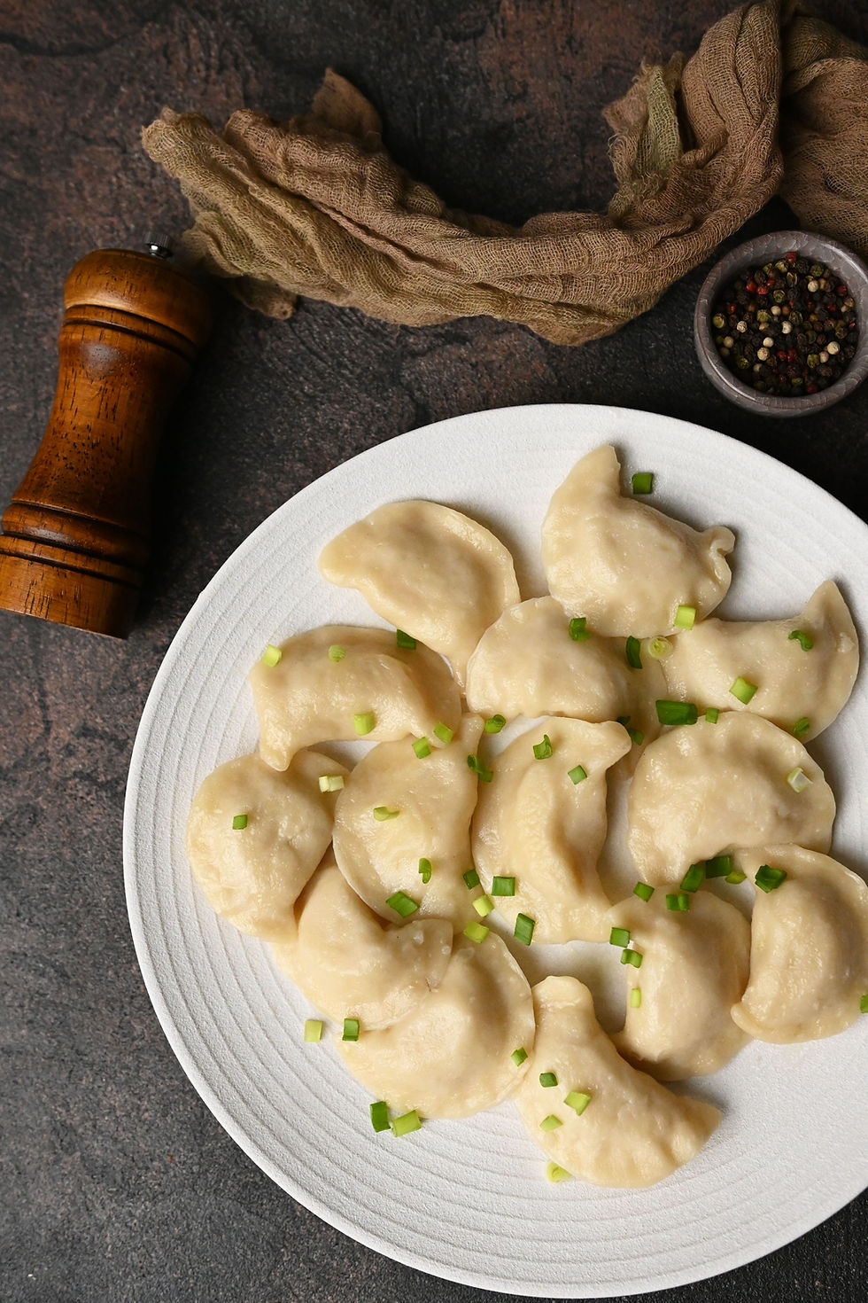 Thumbnail: Brined cheese varenyky (dumplings)