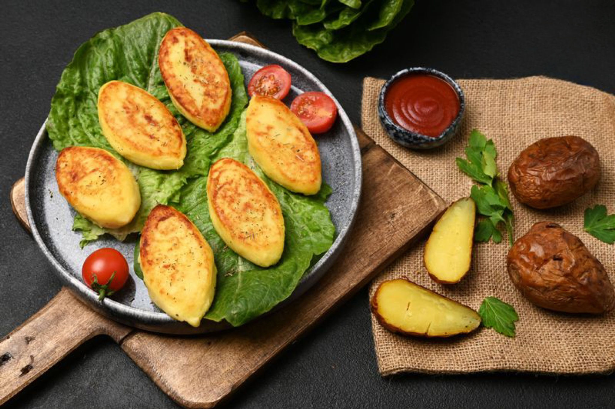 Potato Zrazy w/ Meat