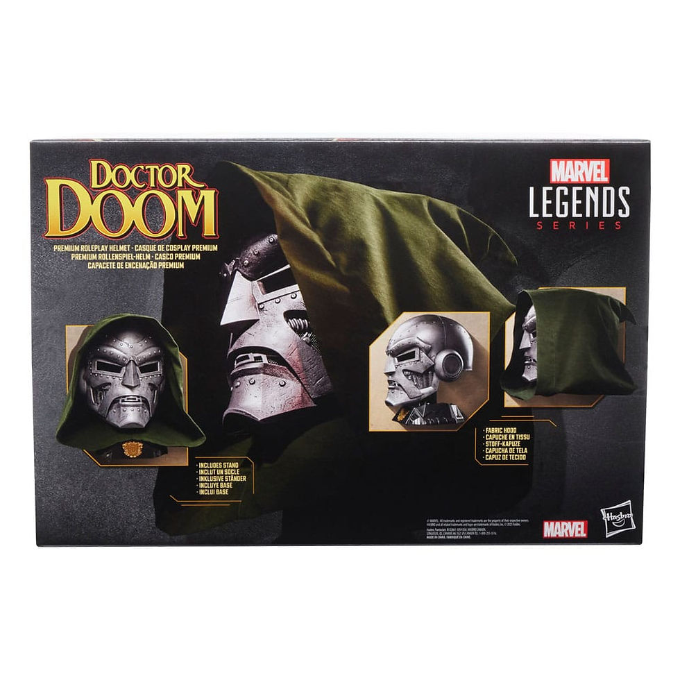 Miniatura: CASCO HASBRO DOCTOR DOOM