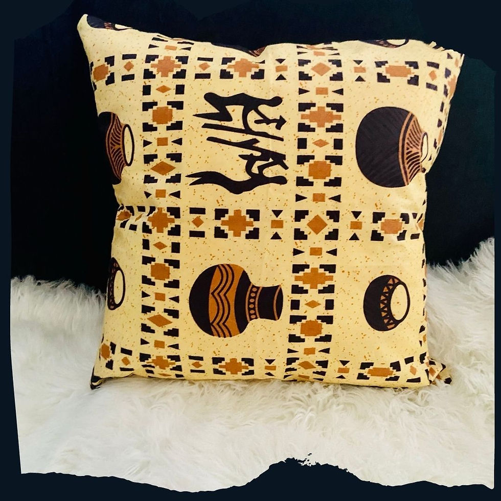 Thumbnail: Rema African Inspired Pillow