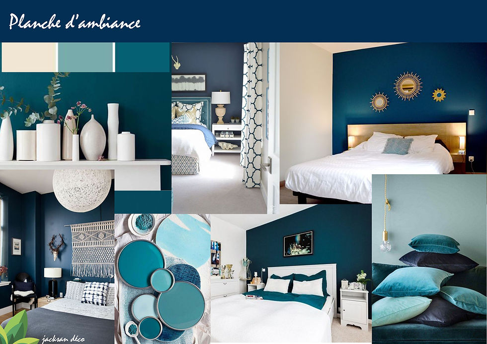 Planche ambiance chambre