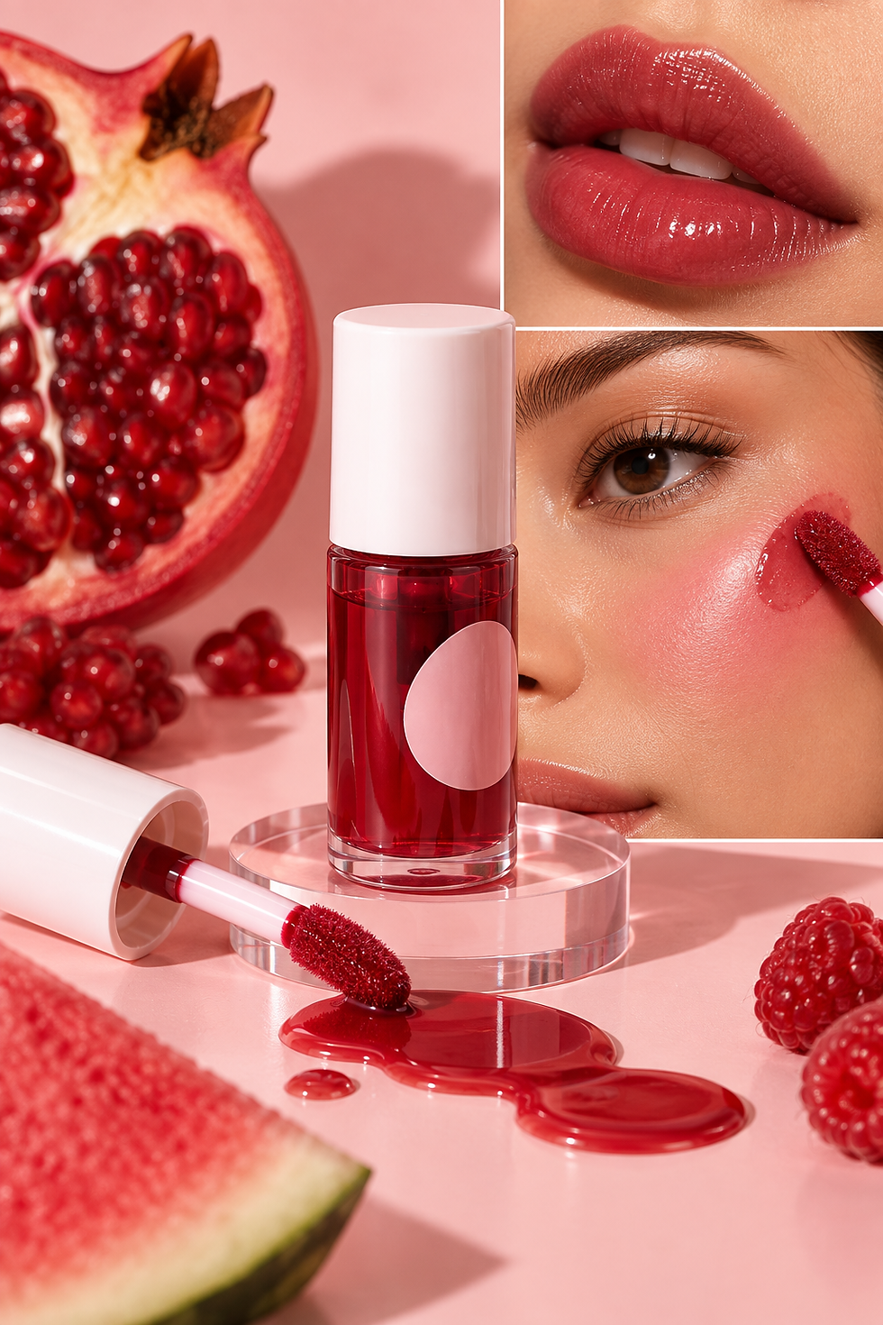 Thumbnail: Moisturizing Liquid Lip and Cheek Dual-Use Rouge