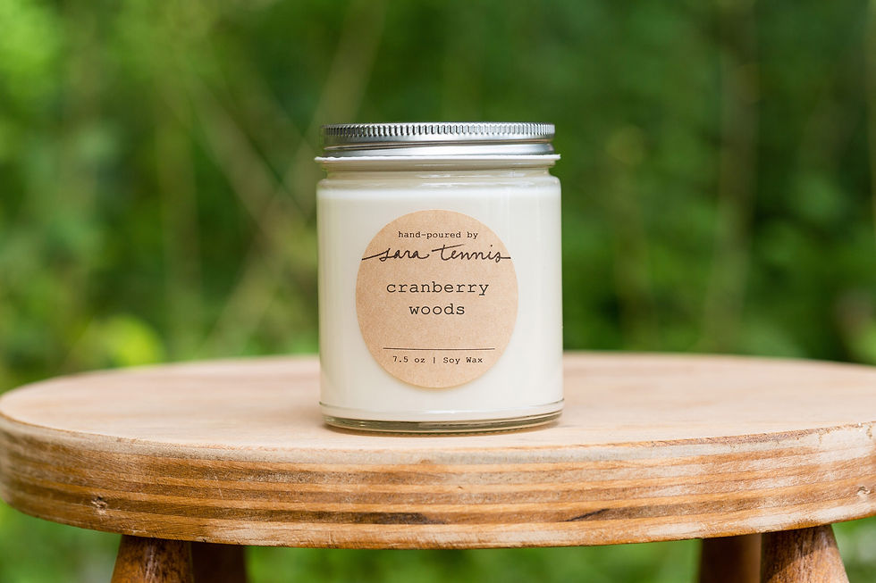 Cranberry Woods Soy Candle (7.5 oz)