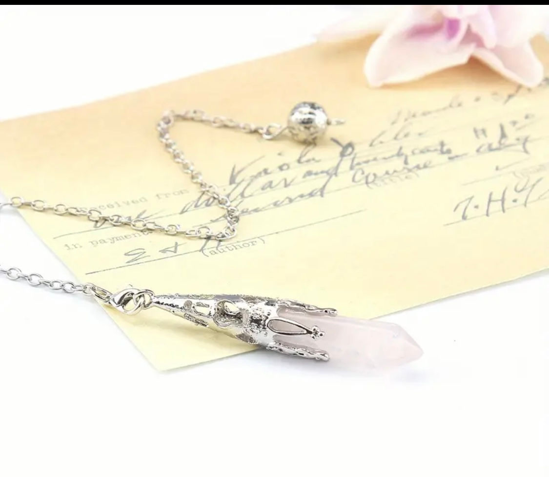 Rose Quartz Pendulum | Dowsing