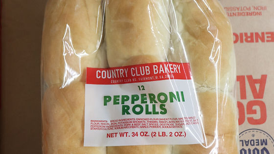 1 DOZEN PEPPERONI ROLLS