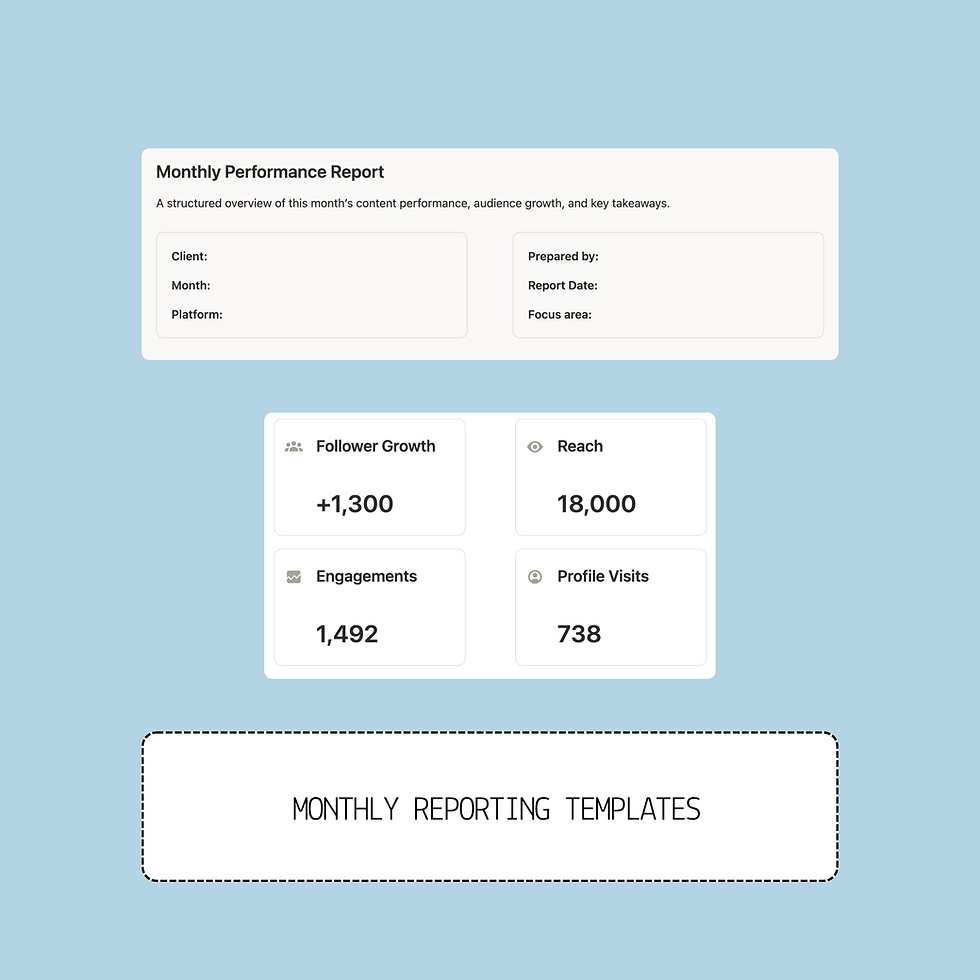 Thumbnail: REPORTING DASHBOARD