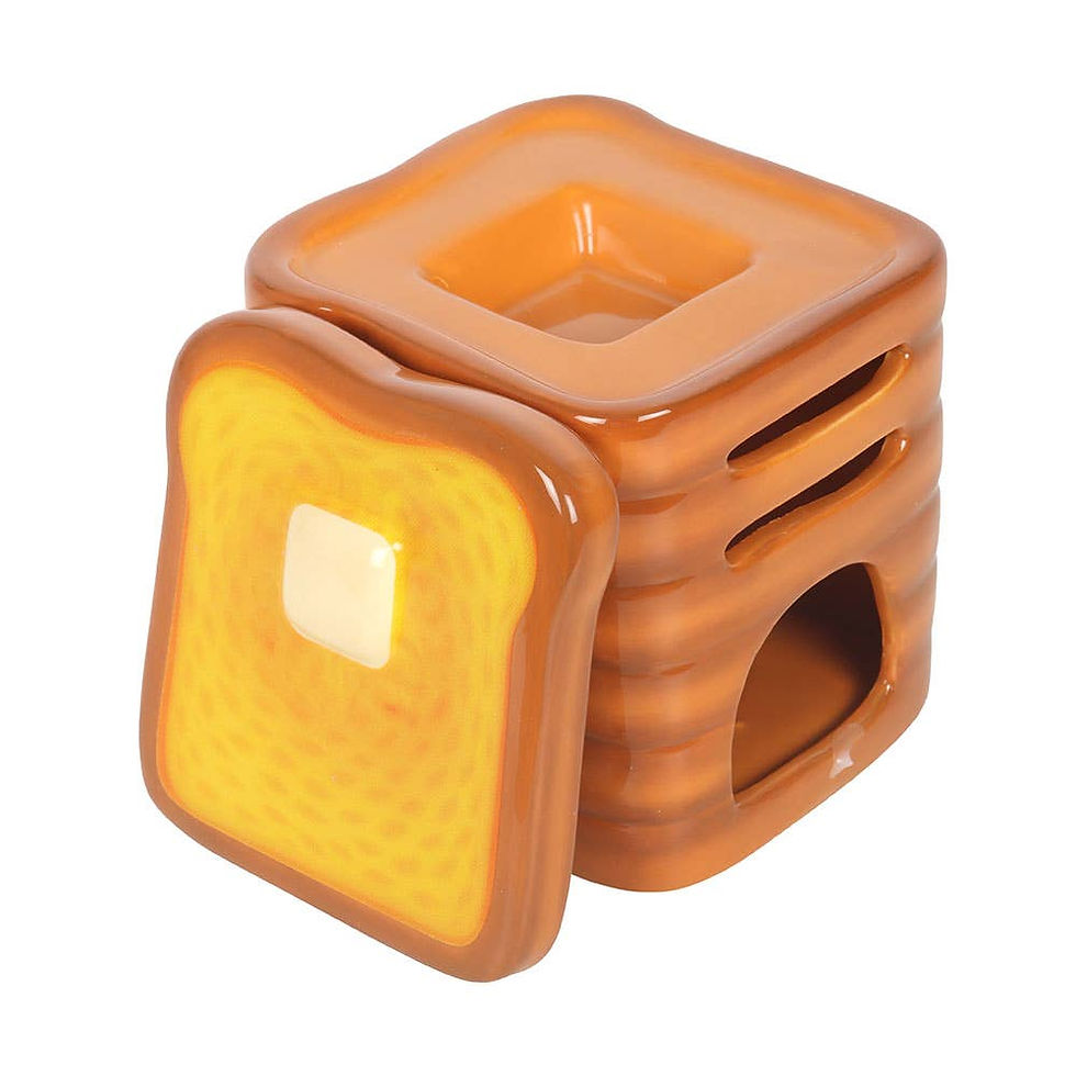 Thumbnail: Toast stack ceramic oil burner & wax warmer