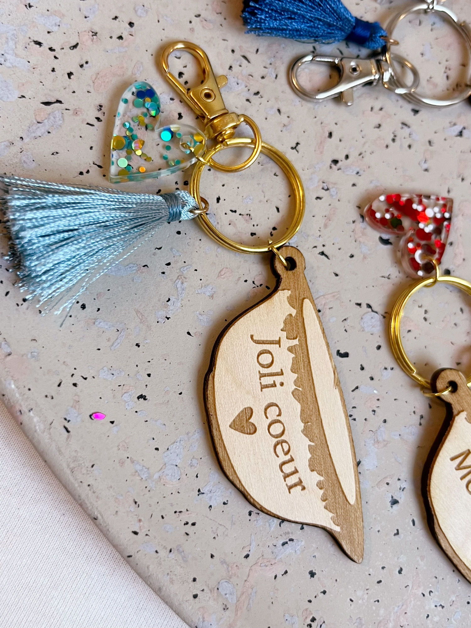 PORTE CLES "BOL BRETON" - JOLI COEUR