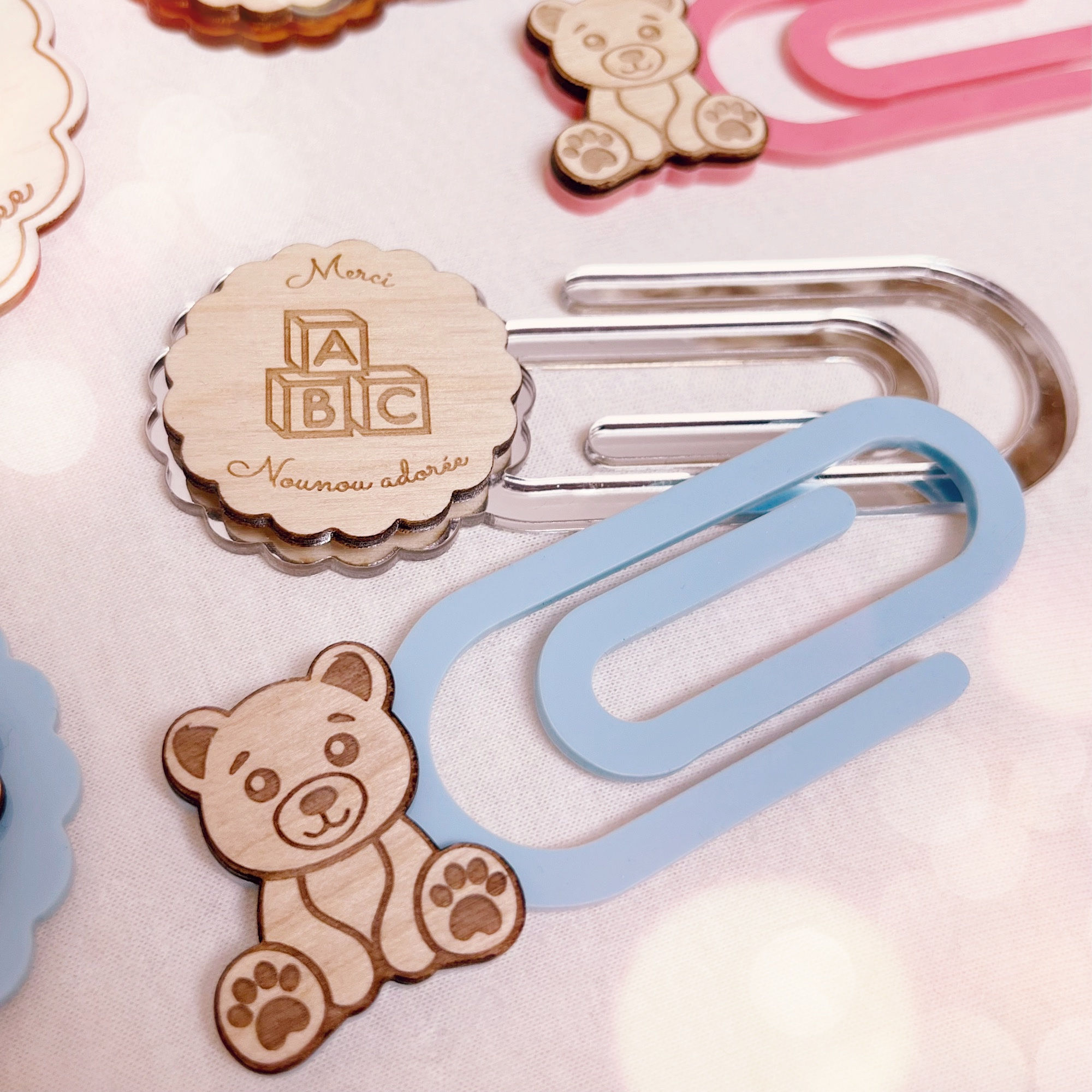 DUO DE TROMBONES XL "OURSON" (à personnaliser)