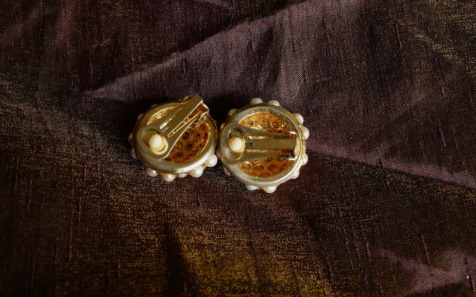 Miniature : Boucles d'oreilles multi perles