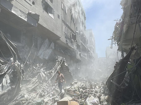 Comenzó la invasión de la ciudad de Gaza
