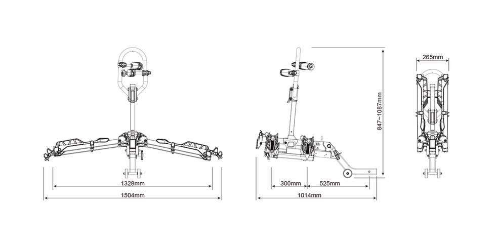 Thumbnail: E-Scorpion H2 (Hitch) 2 Bike Platform Rack