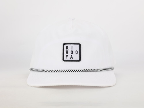 KIKOOYA Cardiff Performance Rope Hat White