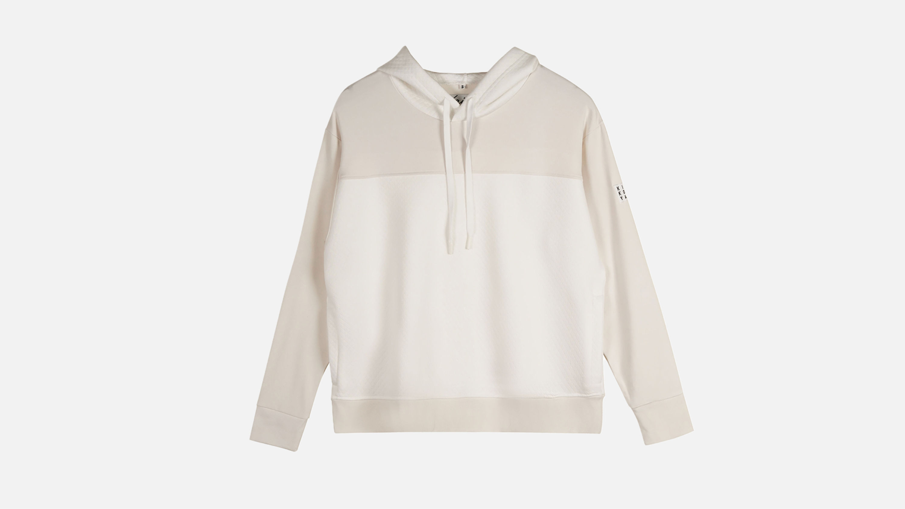 Kikooya Womens KAIA Air Layer Hoodie White