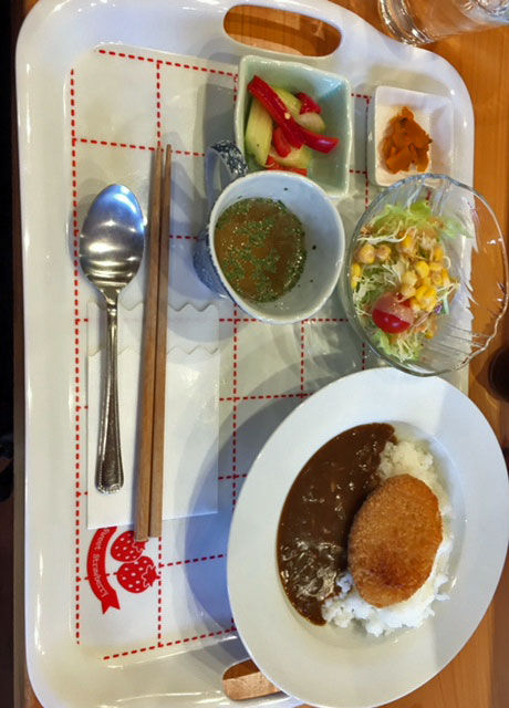 本日(金曜日)のランチタイム