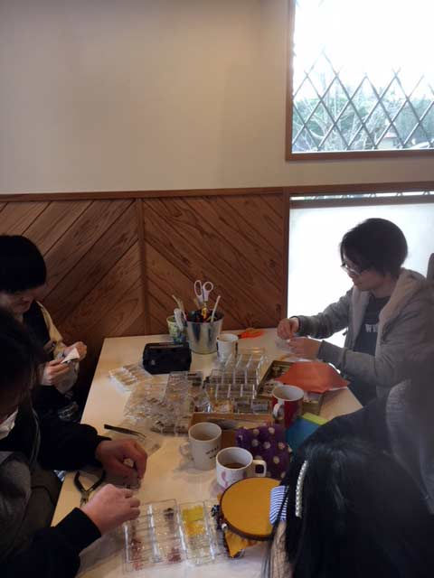 1月18日午前中作業風景