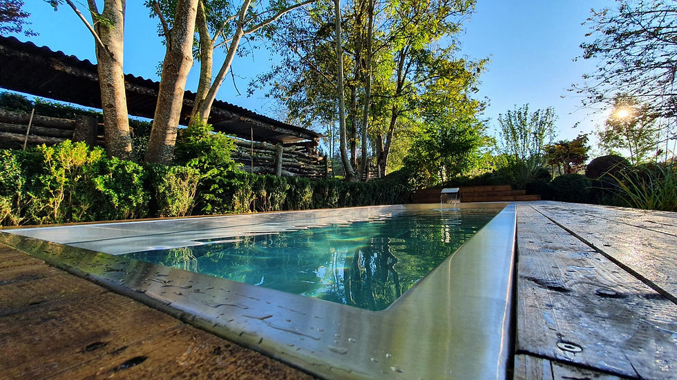 Chromstahlpool bauen St.Gallen