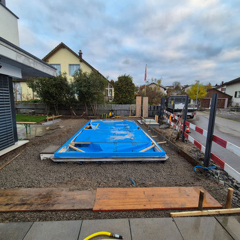 Pool bauen im Linthgebiet