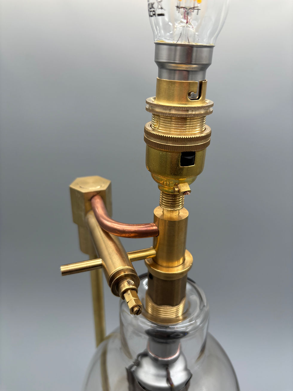 Thumbnail: Vintage electro displays  Art deco industrial style one off lamp