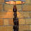 Thumbnail: Hand carved African Fertility statue table lamp