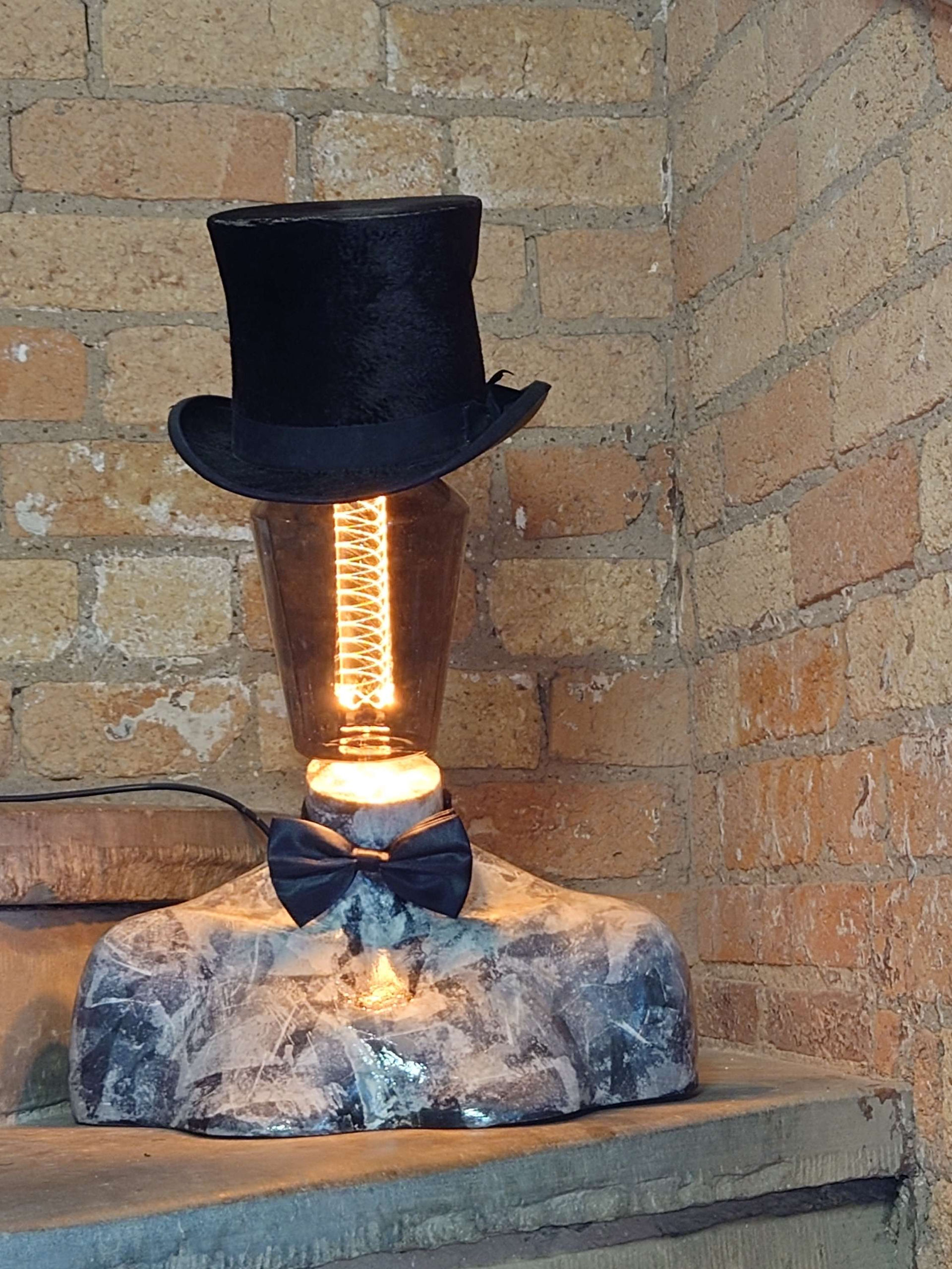 top hat vintage lighting
