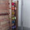 Thumbnail: Aurora borealis floor standing upcycled bottle lamp