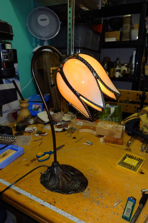  vintage Tiffancy Lamp repair
