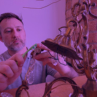 chandelier cleaning and restoration