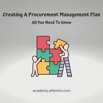 procurement management plan
